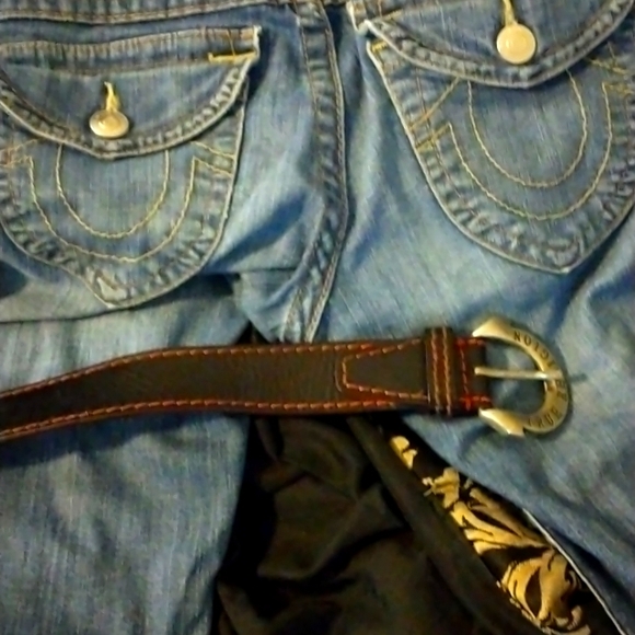 True religion Jean and belt
